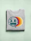 Laughing Layers - Retro Emoji Aesthetic Graphic Women's Sweatshirt