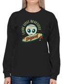 Come Visit Beautiful Roswell - Vintage Alien UFO Retro Women's Sweatshirt