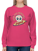 Come Visit Beautiful Roswell - Vintage Alien UFO Retro Women's Sweatshirt