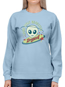Come Visit Beautiful Roswell - Vintage Alien UFO Retro Women's Sweatshirt