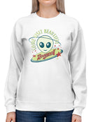 Come Visit Beautiful Roswell - Vintage Alien UFO Retro Women's Sweatshirt