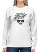Always VIP - Guest List Cool Retro Emoji Party Women's Sweatshirt