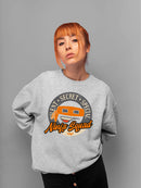 Ninja Squad - Stealth Warrior Retro Graphic Women's Sweatshirt