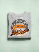 Ninja Squad - Stealth Warrior Retro Graphic Women's Sweatshirt