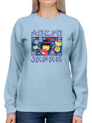 Japanese Streetwear Emoji - Geisha, Sushi, Ramen, Fuji Women's Sweatshirt
