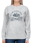 Legendary Hot Rod - Classic Car Rider Vintage Women's Sweatshirt