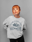 Legendary Hot Rod - Classic Car Rider Vintage Women's Sweatshirt