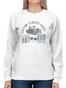 Legendary Hot Rod - Classic Car Rider Vintage Women's Sweatshirt
