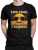 Too Cool 4 School - Retro Emoji Sunglasses Graphic Men's T-shirt