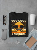 Too Cool 4 School - Retro Emoji Sunglasses Graphic Men's T-shirt