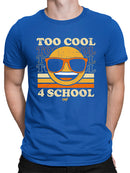 Too Cool 4 School - Retro Emoji Sunglasses Graphic Men's T-shirt