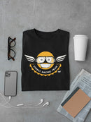 Street Racing Team - Retro Moto Racer Emoji Men's T-shirt