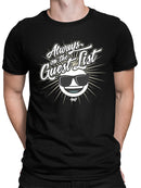 Always VIP - Guest List Cool Retro Emoji Party Men's T-shirt