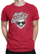 Always VIP - Guest List Cool Retro Emoji Party Men's T-shirt