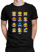 Zodiac Emoji Icons - Astrology Horoscope Graphic Men's T-shirt