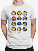 Zodiac Emoji Icons - Astrology Horoscope Graphic Men's T-shirt