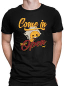 Welcome Vibes - Open Sign Emoji Graphic Men's T-shirt