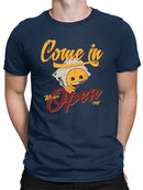 Welcome Vibes - Open Sign Emoji Graphic Men's T-shirt