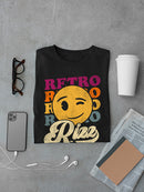 Retro Rizz - Vintage Winking Emoji Graphic Men's T-shirt