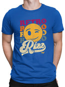 Retro Rizz - Vintage Winking Emoji Graphic Men's T-shirt