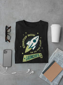 Launched - Startup Rocket Retro Graphic Men's T-shirt
