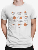 Celestial Zodiac Emoji - Astrology Horoscope Constellation Men's T-shirt
