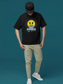 Sensei Emoji Dojo - Wise Master Retro Graphic Men's T-shirt