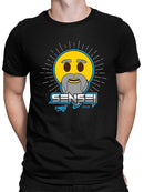 Sensei Emoji Dojo - Wise Master Retro Graphic Men's T-shirt