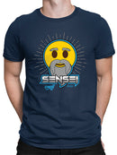 Sensei Emoji Dojo - Wise Master Retro Graphic Men's T-shirt