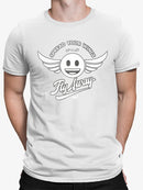 Fly Away - Retro Winged Emoji Graphic Men's T-shirt