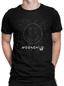 Moonchild Emoji - Cosmic Smiley Starry Night Men's T-shirt