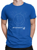 Moonchild Emoji - Cosmic Smiley Starry Night Men's T-shirt