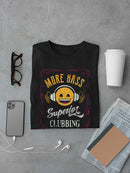 More Bass - Superior Clubbing Retro Emoji DJ Men's T-shirt
