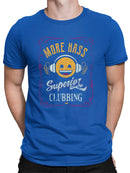 More Bass - Superior Clubbing Retro Emoji DJ Men's T-shirt