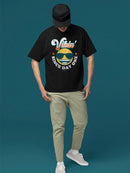 Vibin’ Since Day One - Cool Retro Emoji Smiley Graphic Men's T-shirt