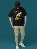 Out of This World - Alien Emoji Rocket Adventure Graphic Men's T-shirt