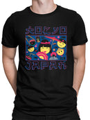 Japanese Streetwear Emoji - Geisha, Sushi, Ramen, Fuji Men's T-shirt
