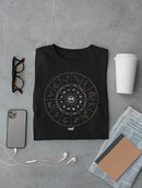 Zodiac Wheel Emoji  - Astrology Horoscope Constellation Men's T-shirt