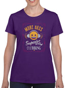 More Bass - Superior Clubbing Retro Emoji DJ Women's T-shirt