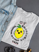 Kawaii Yuzu Citrus - Japanese Fruit Emoji Graphic Women's T-shirt