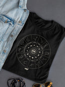 Zodiac Wheel Emoji  - Astrology Horoscope Constellation Women's T-shirt
