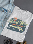 Speedway Classic - Retro Racing Car Graphic Women's T-shirt