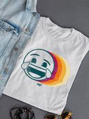 Laughing Layers - Retro Emoji Aesthetic Graphic Women's T-shirt