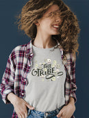 The Tribe - Vintage Emoji Crew Unity Graphic Women's T-shirt