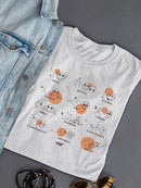 Celestial Zodiac Emoji - Astrology Horoscope Constellation Women's T-shirt