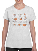 Celestial Zodiac Emoji - Astrology Horoscope Constellation Women's T-shirt