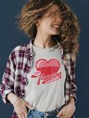 Pure Passion Emoji - Bold Heart Graphic Women's T-shirt