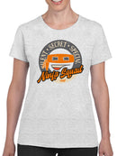 Ninja Squad - Stealth Warrior Retro Graphic Women's T-shirt