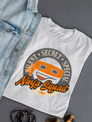 Ninja Squad - Stealth Warrior Retro Graphic Women's T-shirt