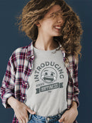 Introducing Happiness - Retro Laughing Emoji Women's T-shirt